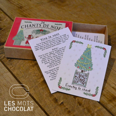 Jeu CHANTS DE NOEL - Les Mots Chocolat